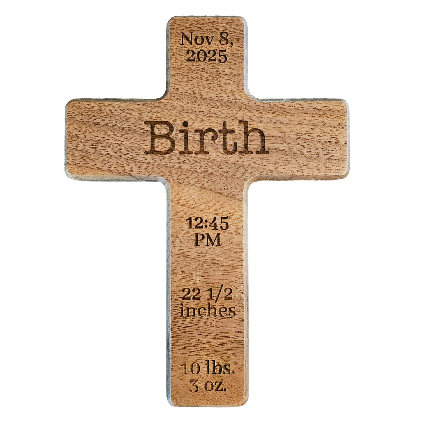 Birth Cross (Click to customize)