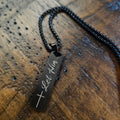 Let Him Pendant Necklace