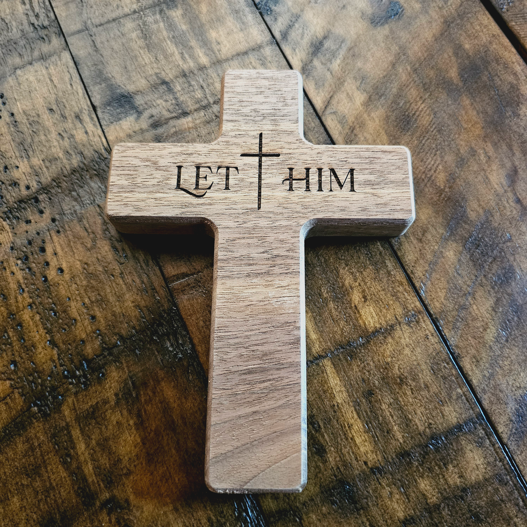Let Him Walnut Cross