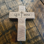 Let Him Walnut Cross