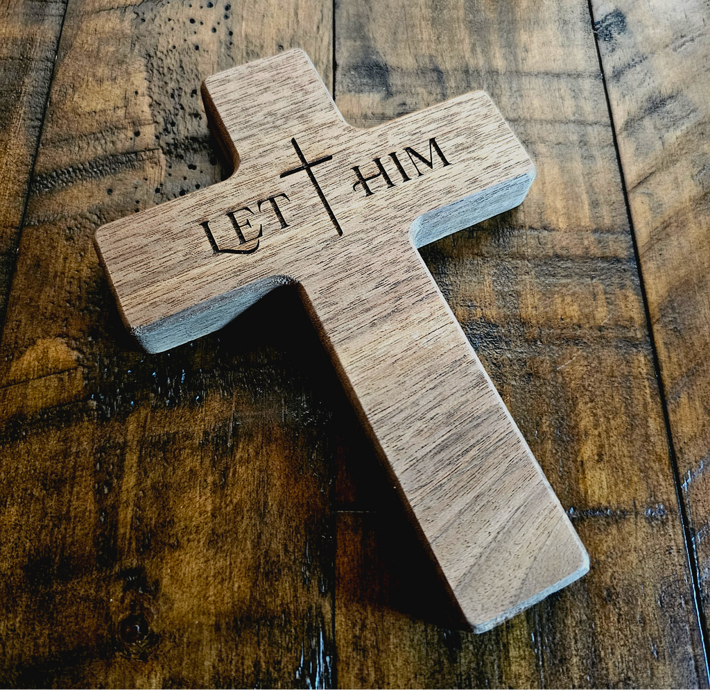 Let Him Walnut Cross